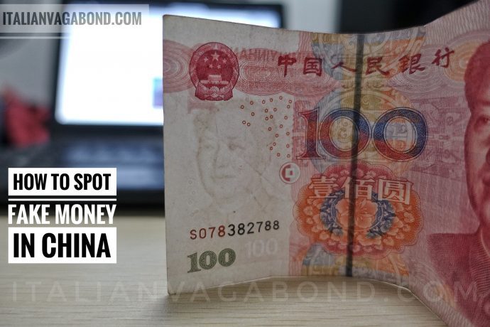 how to spot fake money in china